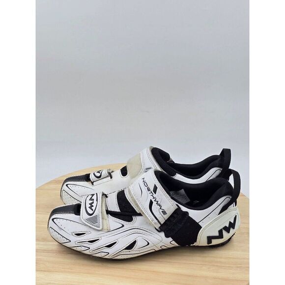 Northwave Tribute Carbon Triathlon Road Bike Shoes SPD SPD-SL Mens Sz EU38 6.5 main image 3